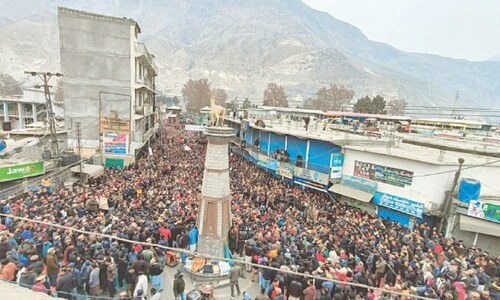 Protests in Gilgit-Baltistan bring life to standstill