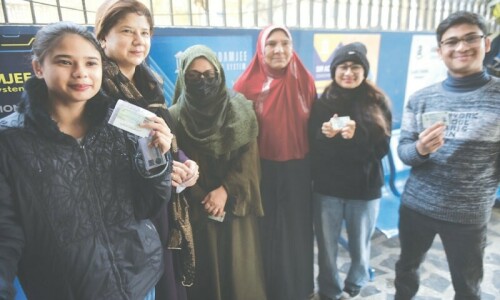 Youth have faith in polls transparency, says report Youth have faith in polls transparency, says report