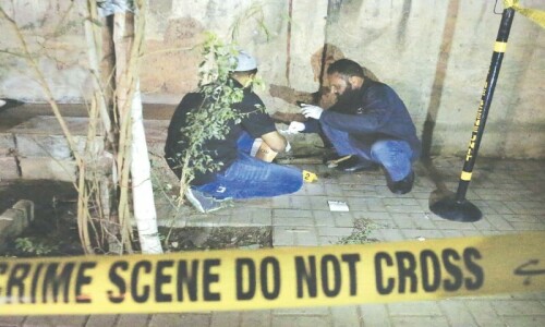 Banned SRA booked for ECP blast in Karachi