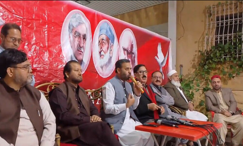 ایم کیوایم پاکستان کا سندھ اسمبلی کے ایک حلقے میں اے این پی کی حمایت کا اعلان