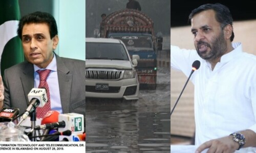 کل ہونے والی بارش نے پیپلزپارٹی کی کارکردگی کا بھانڈا پھوڑ دیا ہے، ایم کیو ایم