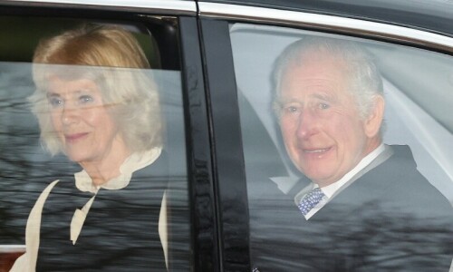 King Charles seen in public as Harry flies in to see him after cancer diagnosis King Charles seen in public as Harry flies in to see him after cancer diagnosis