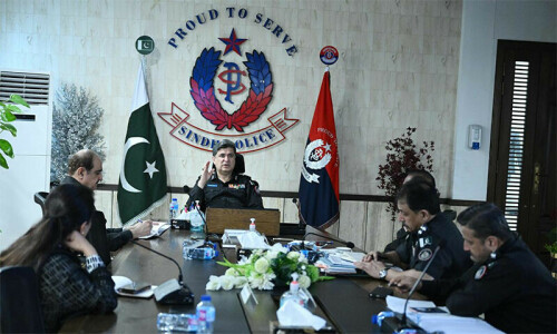 شرپسند پرامن انتخابی عمل کو سبوتاژ کرنے کی کوشش کرسکتے ہیں، آئی جی سندھ