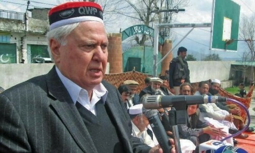 Sherpao urges people to use their vote for country&rsquo;s betterment
