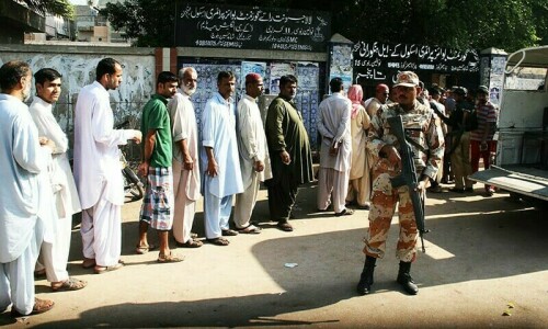 Chief secretary, IGP review poll security measures in Haripur Chief secretary, IGP review poll security measures in Haripur
