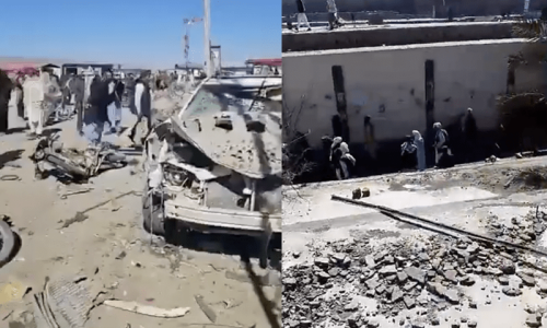 28 killed as back-to-back blasts hit Balochistan on eve of general elections 28 killed as back-to-back blasts hit Balochistan on eve of general elections