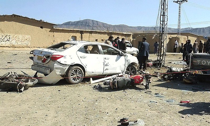 بلوچستان: پشین میں انتخابی دفتر پر دھماکا، 18 افراد جاں بحق، 23 زخمی