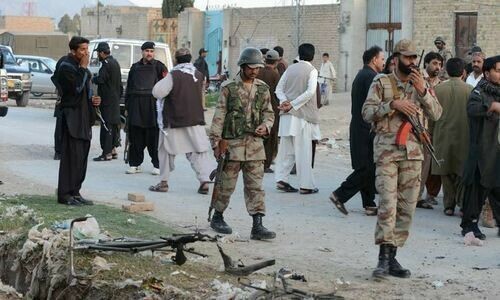 ٹانک: سیکیورٹی فورسز کی گاڑی پر فائرنگ، ایک اہلکار شہید