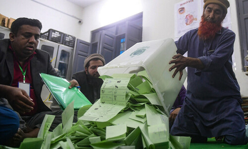 Work in Karachi&rsquo;s public sector hospitals affected as staff busy in poll duty