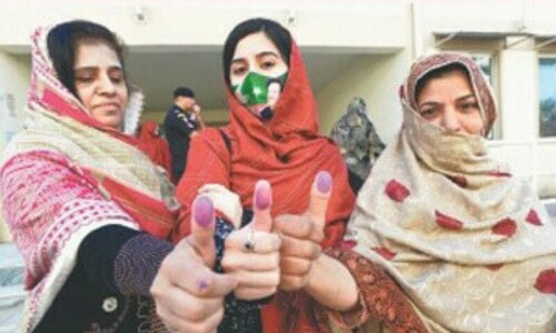 KP witnesses good voter turnout