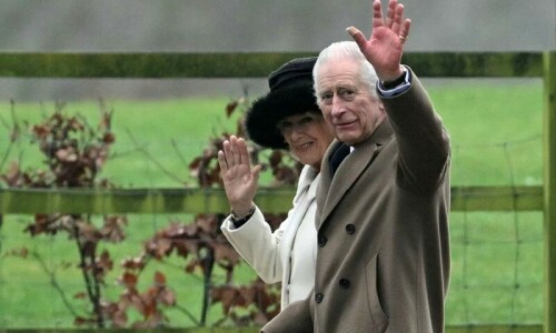 Britain&rsquo;s King Charles attends church in first public outing since cancer diagnosis announced