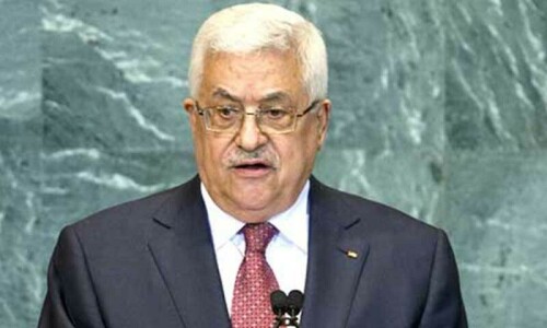 Palestinian president in Qatar to discuss ceasefire efforts