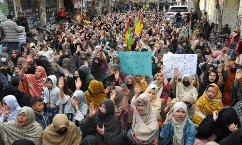 Protests across Balochistan ‘paralyse’ road links Protests across Balochistan ‘paralyse’ road links