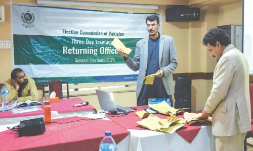 Accuracy, not speed, vital in result tabulation, says ECP Accuracy, not speed, vital in result tabulation, says ECP