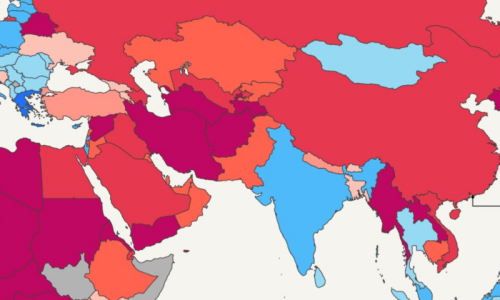 Tumultuous year sees Pakistan slide down &lsquo;Democracy Index&rsquo;