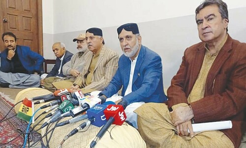 New coalition won’t even last two years: Mengal New coalition won’t even last two years: Mengal