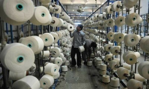 Exports of textiles rise 10pc in January