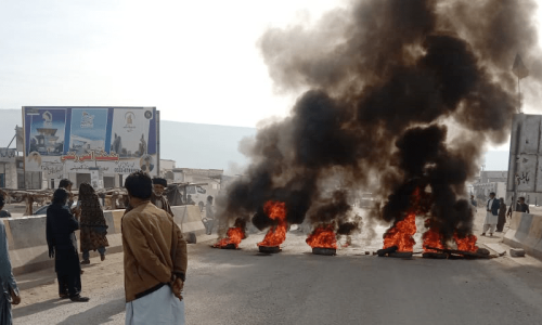 بلوچستان: انتخابات میں مبینہ دھاندلی کیخلاف چار جماعتی اتحاد کی پہیہ جام ہڑتال