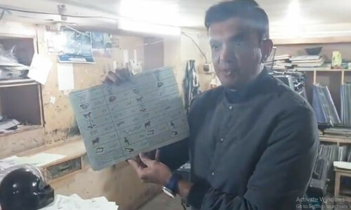 پرنٹنگ پریس میں بیلٹ پیپرز کی اشاعت کی ویڈیو وائرل، نیا پنڈورا باکس کھل گیا