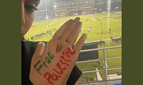 Pro-Palestine banners barred at PSL games