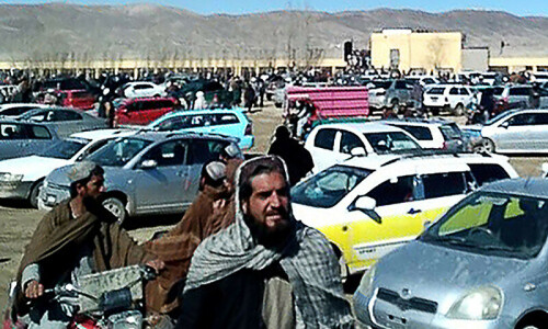 Taliban execute two convicted murderers in football stadium Taliban execute two convicted murderers in football stadium