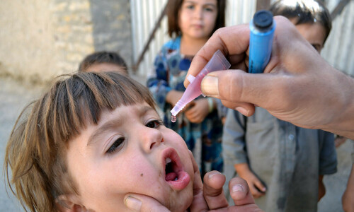 All set for week-long polio drive in Balochistan