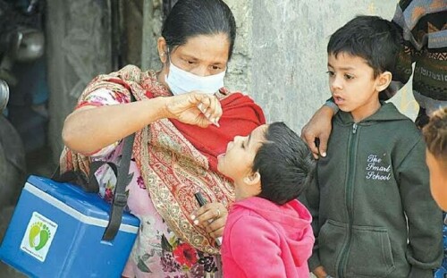 Nationwide polio vaccination campaign starts today
