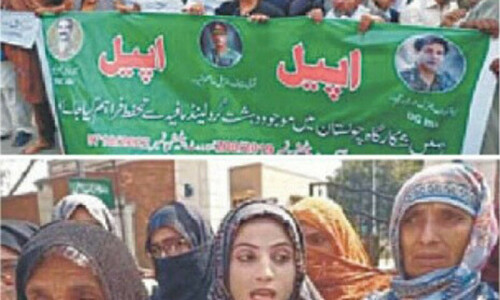 Protest as body for Nawab&rsquo;s land distribution meets