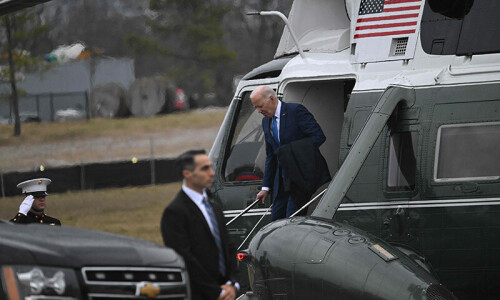 Amid scrutiny over fitness for presidential office, Biden undergoes annual medical exam