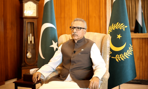 Alvi relents at eleventh hour, calls NA sitting himself Alvi relents at eleventh hour, calls NA sitting himself