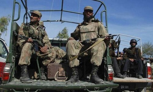Six militants killed in North Waziristan operation: ISPR
