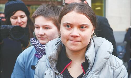 Thunberg goes on trial in London for oil protest
