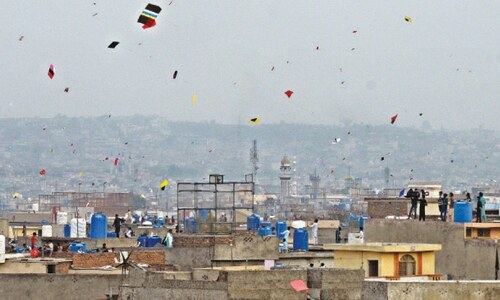 Cantt areas echo with gunfire as Basant ban ‘violated’ in Rawalpindi Cantt areas echo with gunfire as Basant ban ‘violated’ in Rawalpindi