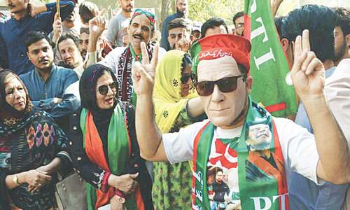 PTI workers take to streets in several Sindh towns