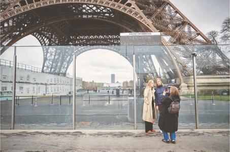 Eiffel Tower closes as staff  go on strike