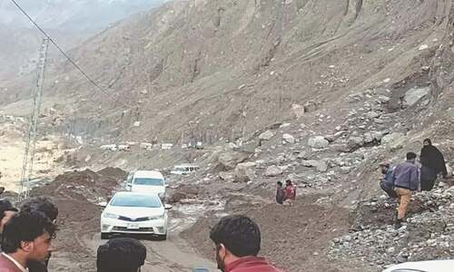 Karakoram Highway partially reopened as snow, landslides disrupt life in GB