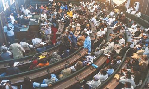 Karachi&rsquo;s City Council echoes with concern over rising street crimes