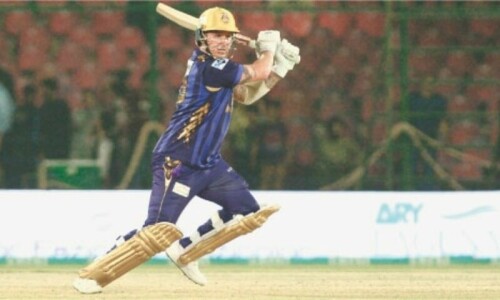 HBL PSL 2024:  Rutherford takes Gladiators home in last-ball finish