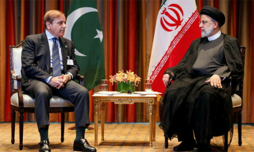 ایرانی صدر ابراہیم رئیسی کی شہباز شریف کو وزیراعظم منتخب ہونے پر مبارکباد