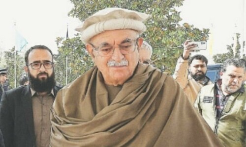 PkMAP holds rally against raid on Achakzai&rsquo;s home in Quetta