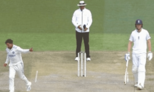 Five-star Yadav helps India take charge against England on first day