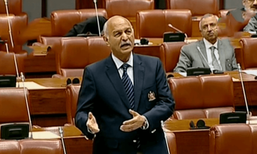 Senator Mushahid Hussain calls for Imran&rsquo;s release, allocation of reserved seats to SIC