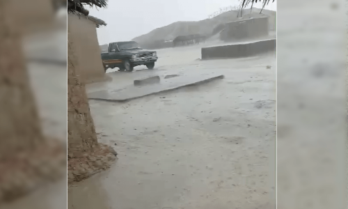 Roads inundated as heavy rains lash Gwadar, other parts of Balochistan Roads inundated as heavy rains lash Gwadar, other parts of Balochistan