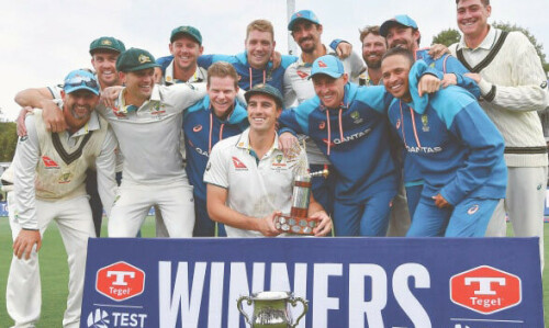 Carey-inspired Aussies sweep series against New Zealand Carey-inspired Aussies sweep series against New Zealand