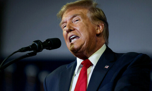 Trump says will free US Capitol rioters if reelected