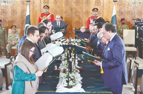 All you need to know about the new faces in PM Shehbaz&rsquo;s 19-member cabinet