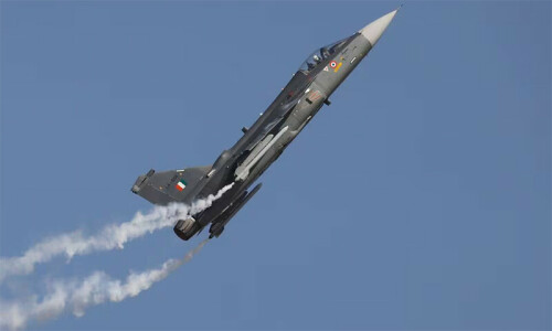 India-made fighter jet Tejas crashes for first time; pilot ejected safely India-made fighter jet Tejas crashes for first time; pilot ejected safely