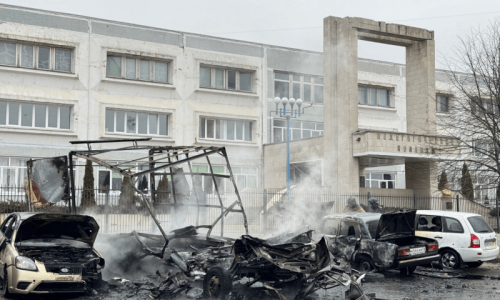 Ukrainian strikes set oil refinery ablaze, kill two in Belgorod Ukrainian strikes set oil refinery ablaze, kill two in Belgorod