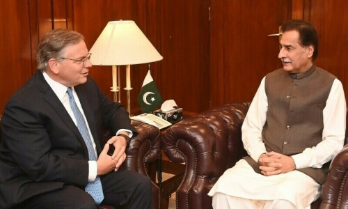 Blome meets NA speaker, emphasises mutual cooperation