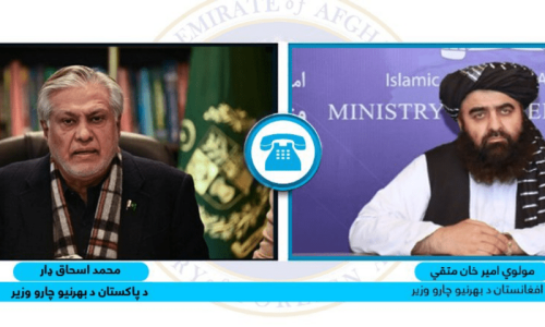 FM Dar, Afghanistan&rsquo;s Muttaqi agree to foster bilateral ties
